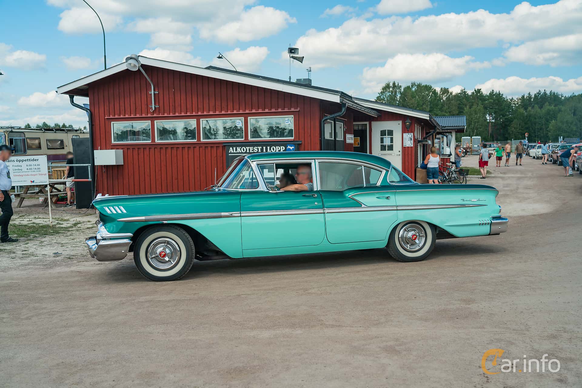 Chevrolet Bel Air 4-door Sedan 5.7 V8 Powerglide, 254hp, 1958