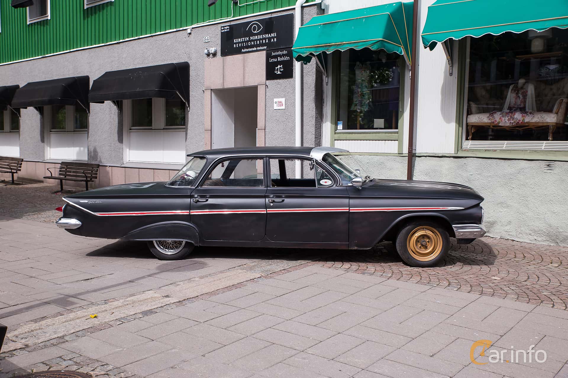 Chevrolet Bel Air 4-door Sedan 3.9 Powerglide, 137hp, 1961