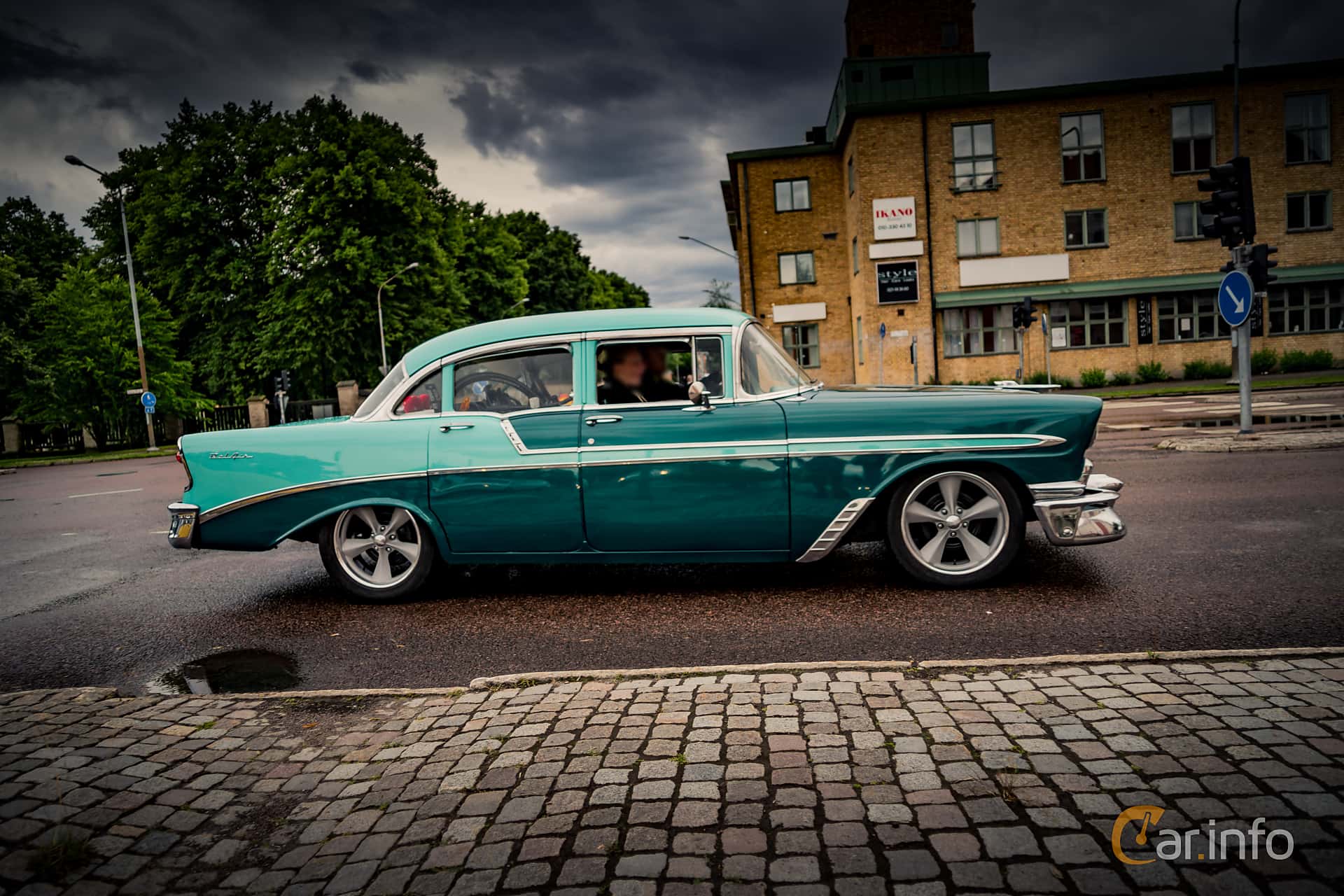 Chevrolet Bel Air 4-door Sedan 3.9 Powerglide, 142hp, 1956
