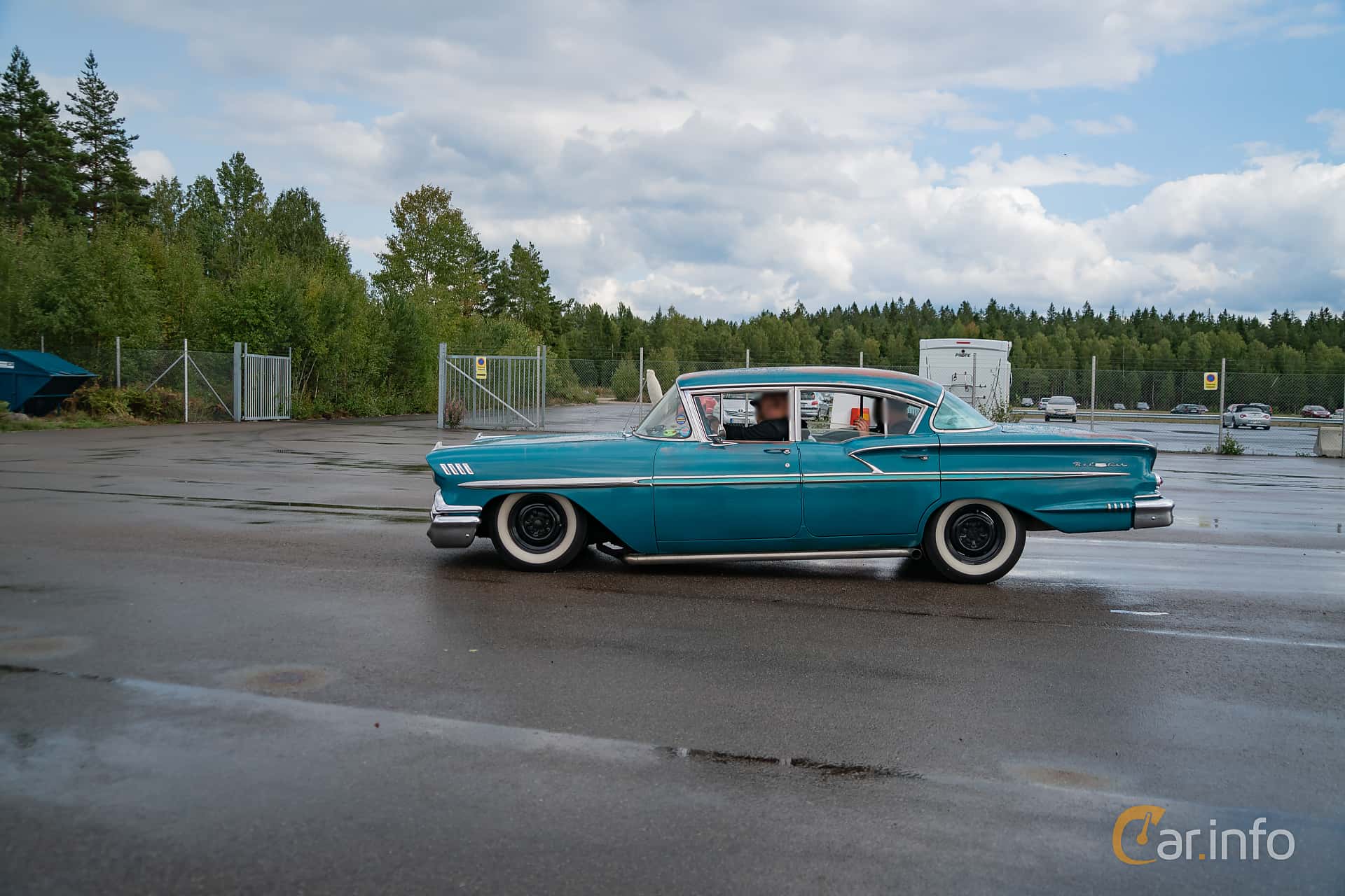Chevrolet Bel Air 4-door Sedan 5.7 V8 Turboglide, 284hp, 1958