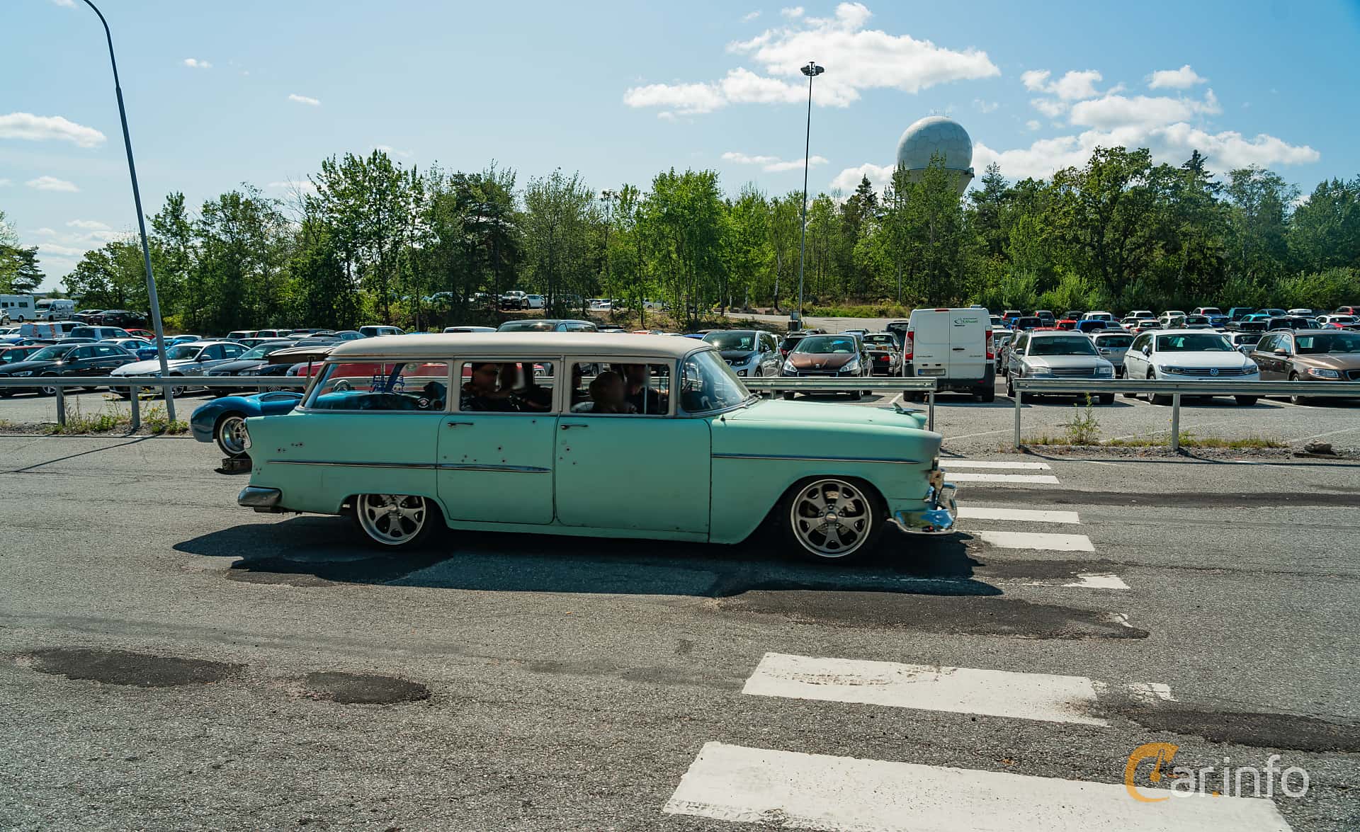 Chevrolet Bel Air Beauville 4.3 V8 Powerglide, 183hp, 1955