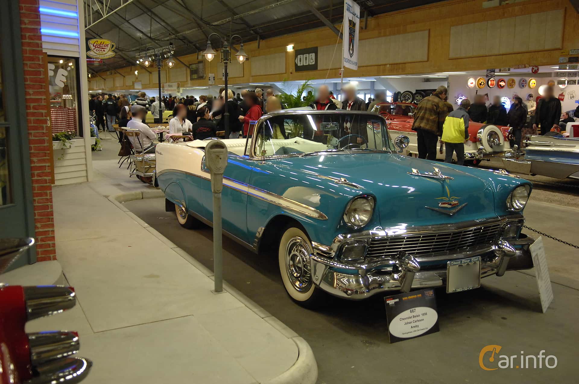 Chevrolet Bel Air Convertible 4.3 V8 Manual, 165hp, 1956