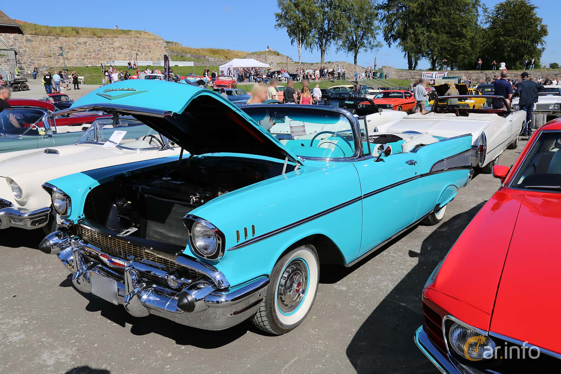Chevrolet Bel Air Convertible 4.6 V8 Manual, 223hp, 1957