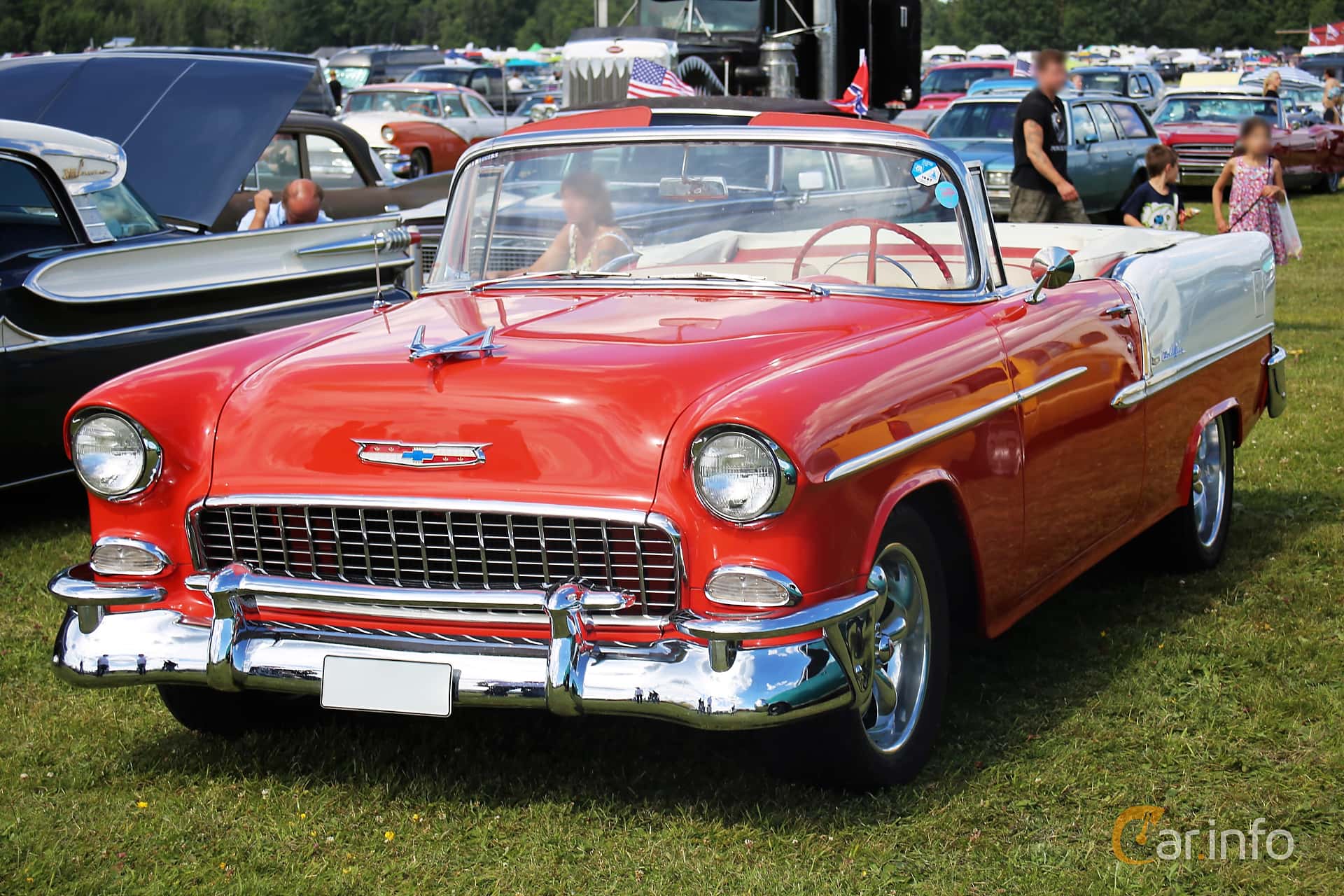 Chevrolet Bel Air Convertible 3.9 Powerglide, 138hp, 1955