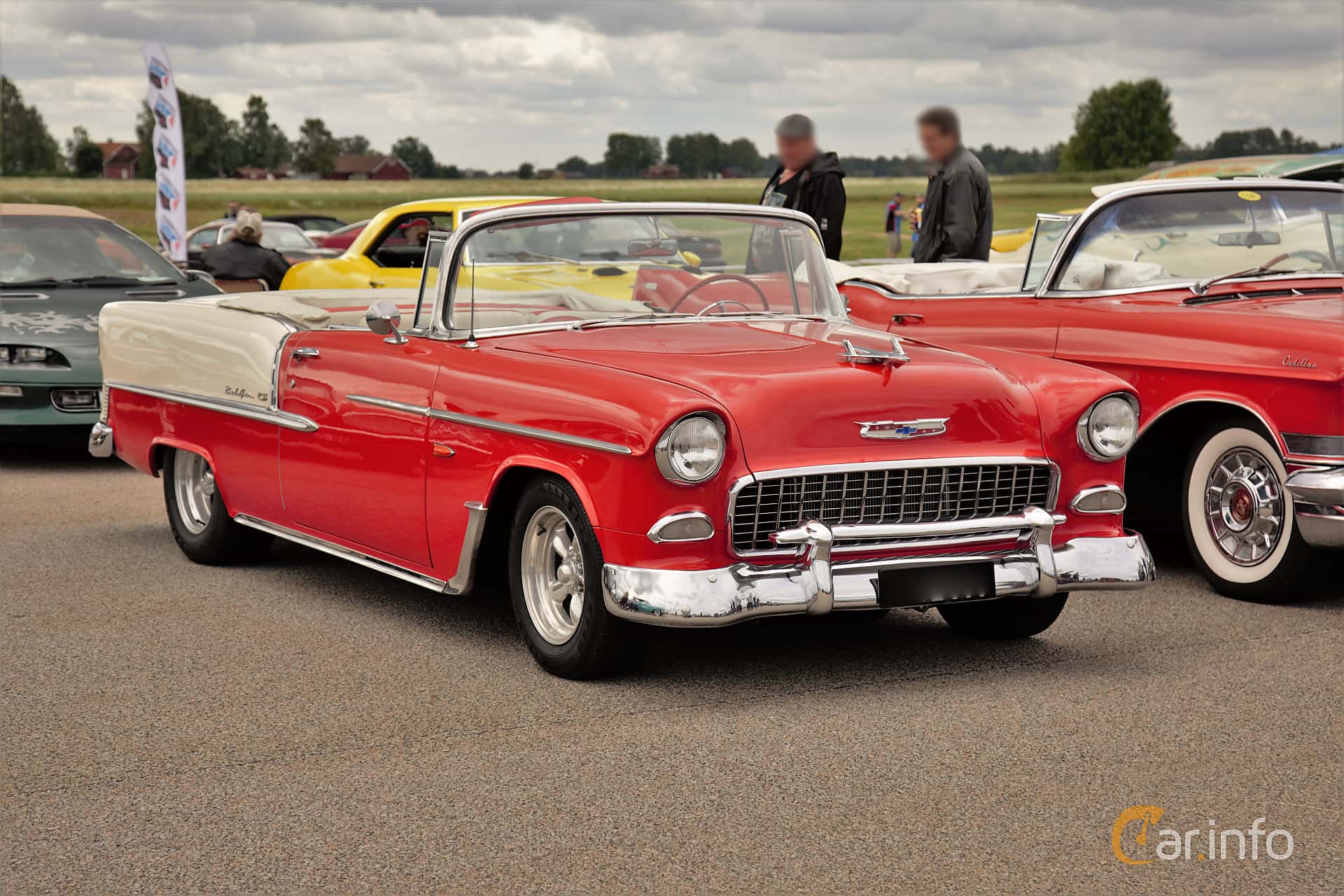 Chevrolet Bel Air Convertible 4.3 V8 Manual, 183hp, 1955