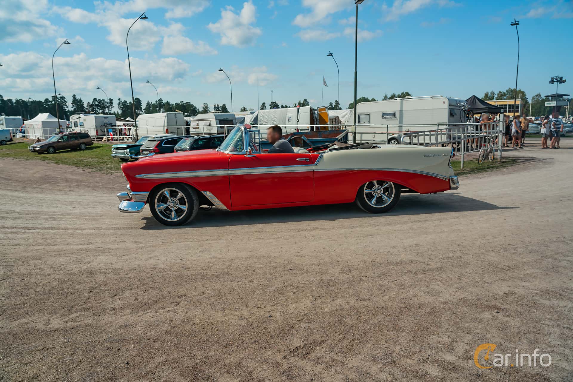 Chevrolet Bel Air Convertible 4.3 V8 Manual, 228hp, 1956