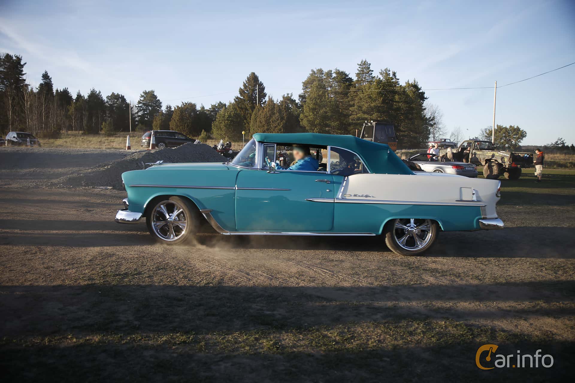 Chevrolet Bel Air Convertible 4.3 V8 Powerglide, 165hp, 1955