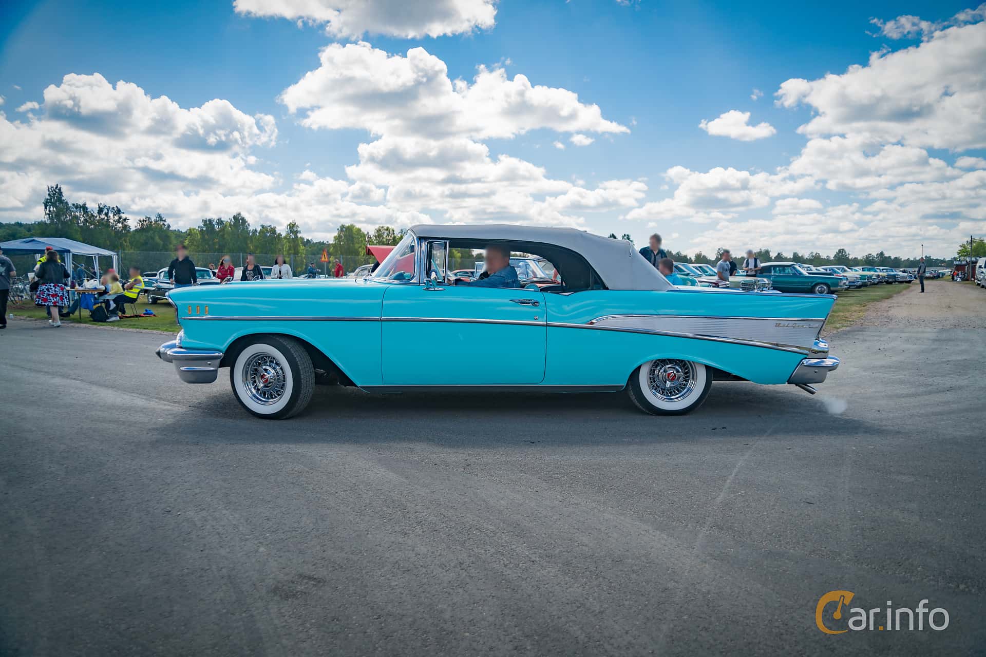 Chevrolet Bel Air Convertible 4.3 V8 Manual, 165hp, 1957