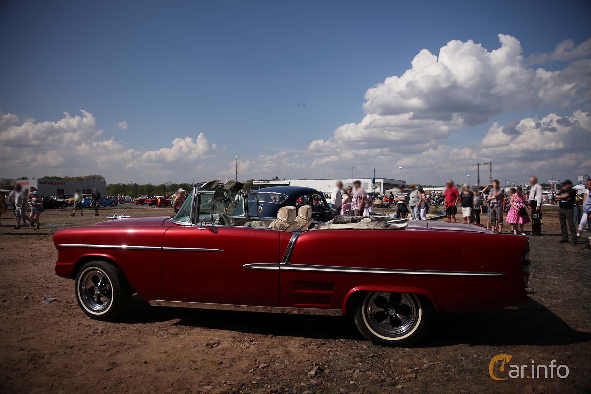 Chevrolet Bel Air Convertible 4.3 V8 Powerglide, 183hp, 1955