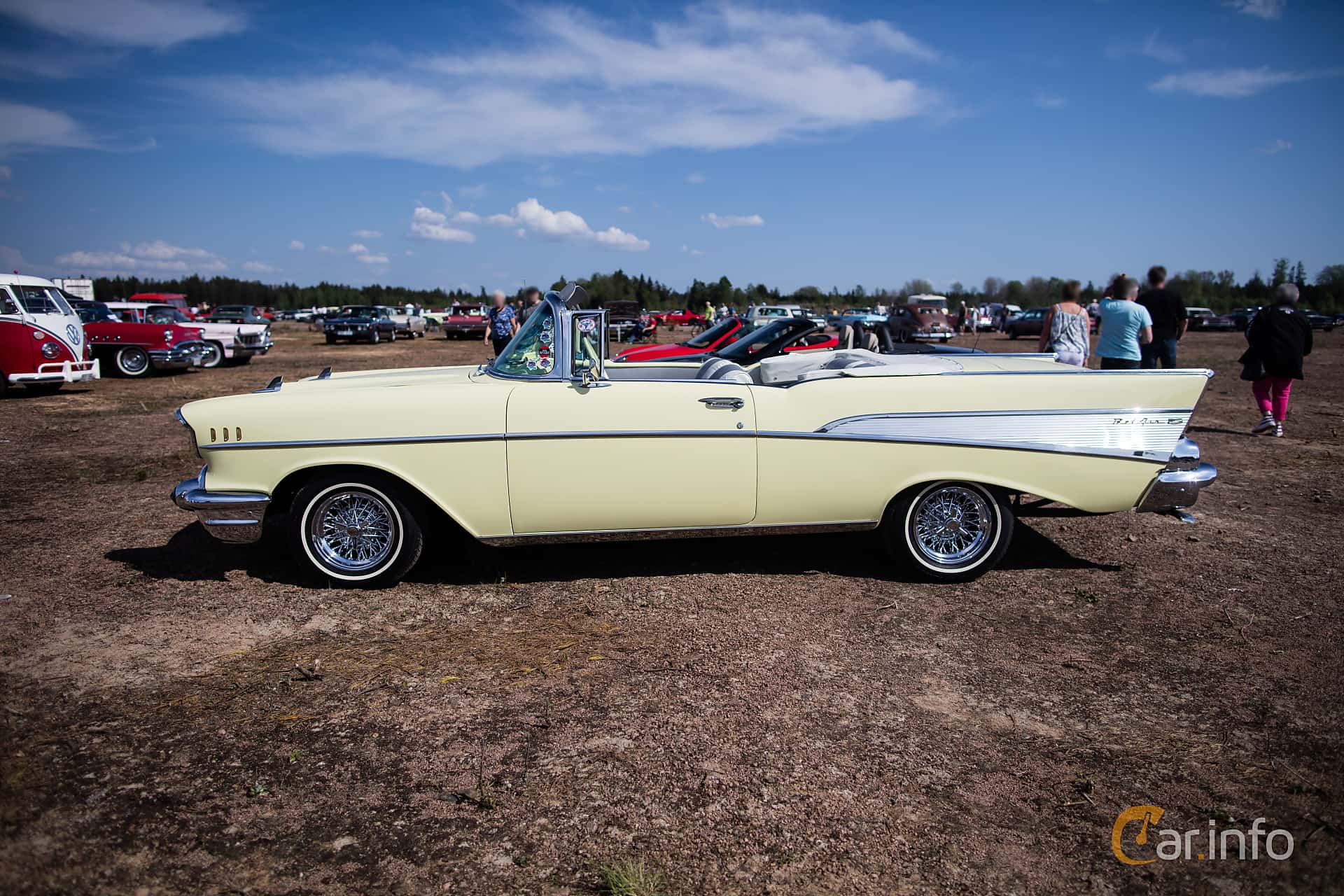 Chevrolet Bel Air Convertible 4.6 V8 Manual, 274hp, 1957