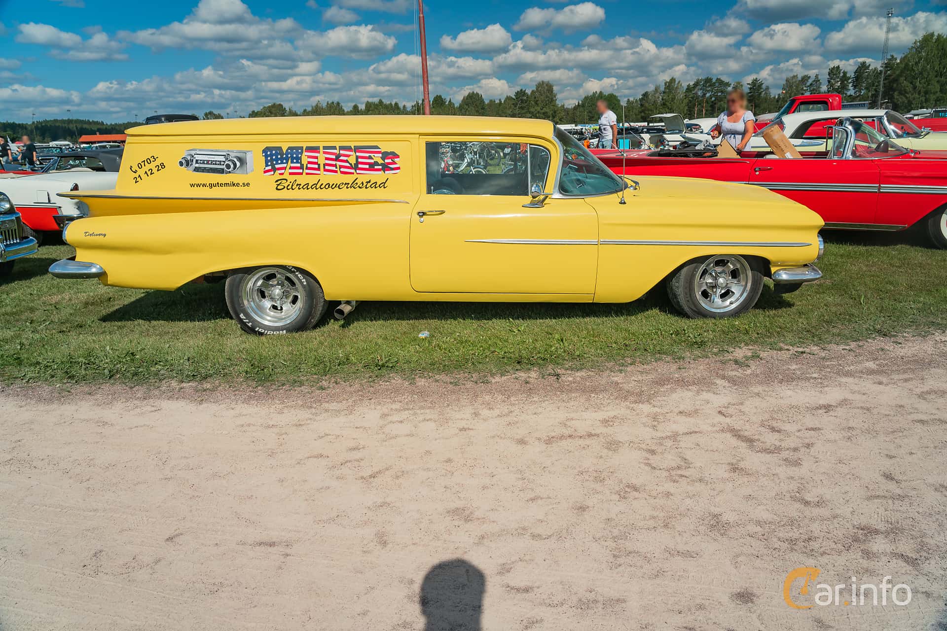 Chevrolet Biscayne Sedan Delivery 4.6 V8 Powerglide, 233hp, 1959