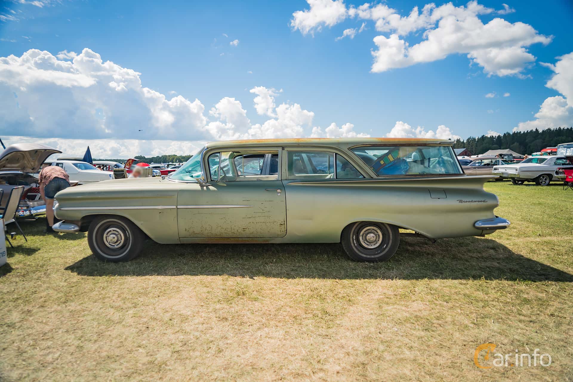 Chevrolet Brookwood 2-door 4.6 V8 FI Manual, 294hp, 1959