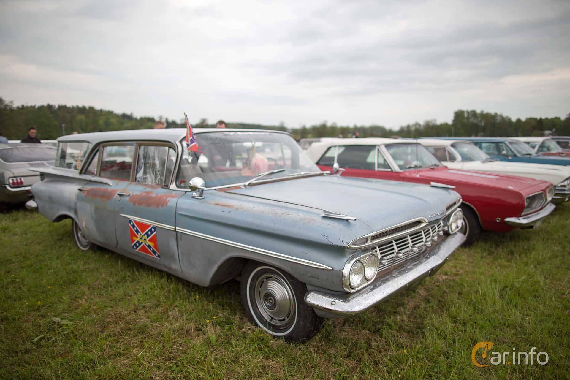 Chevrolet Brookwood 4-door 3.9 Powerglide, 137hp, 1959