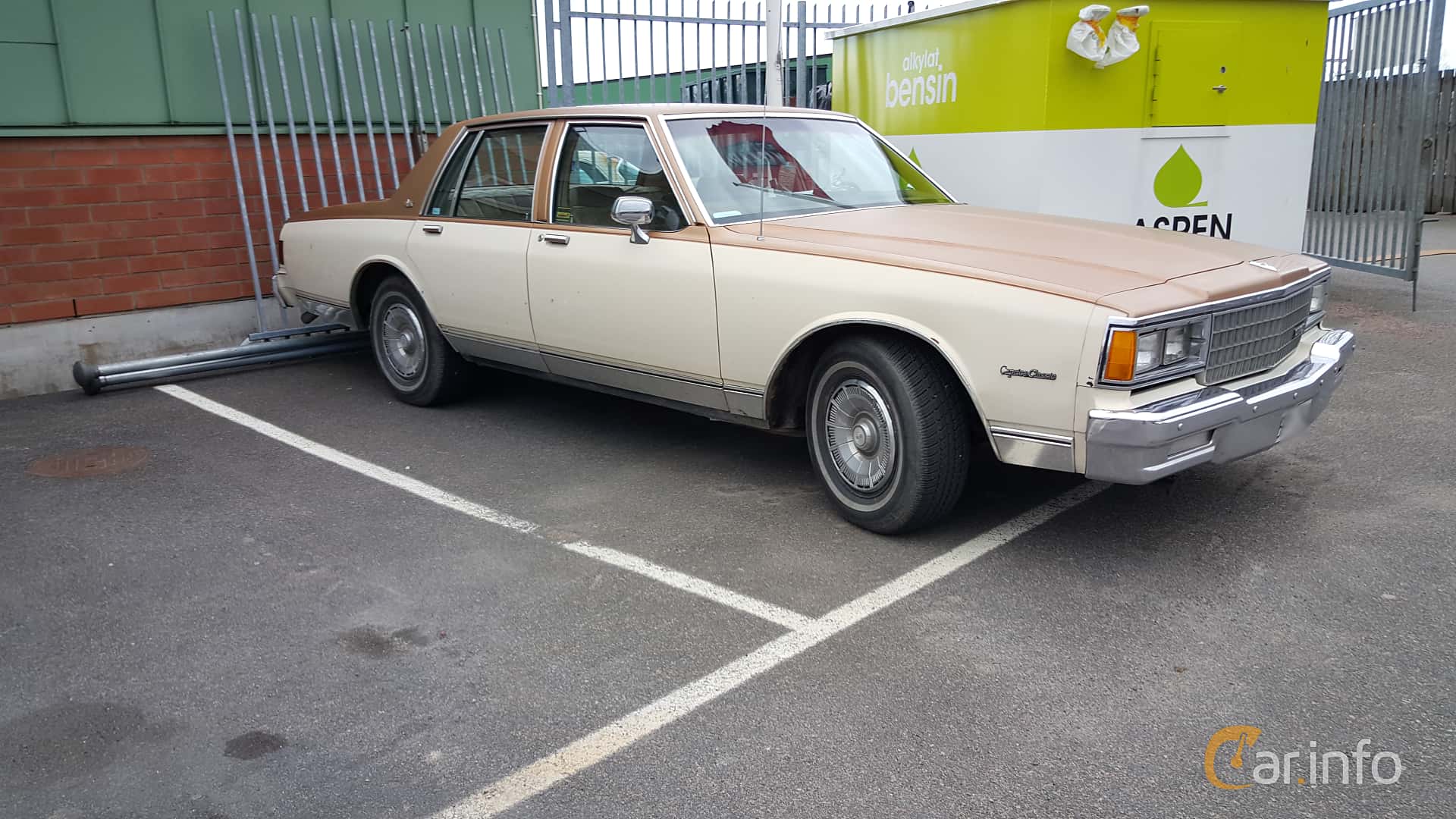 Chevrolet Caprice Classic 3.8 V6 Hydra-Matic, 117hp, 1980