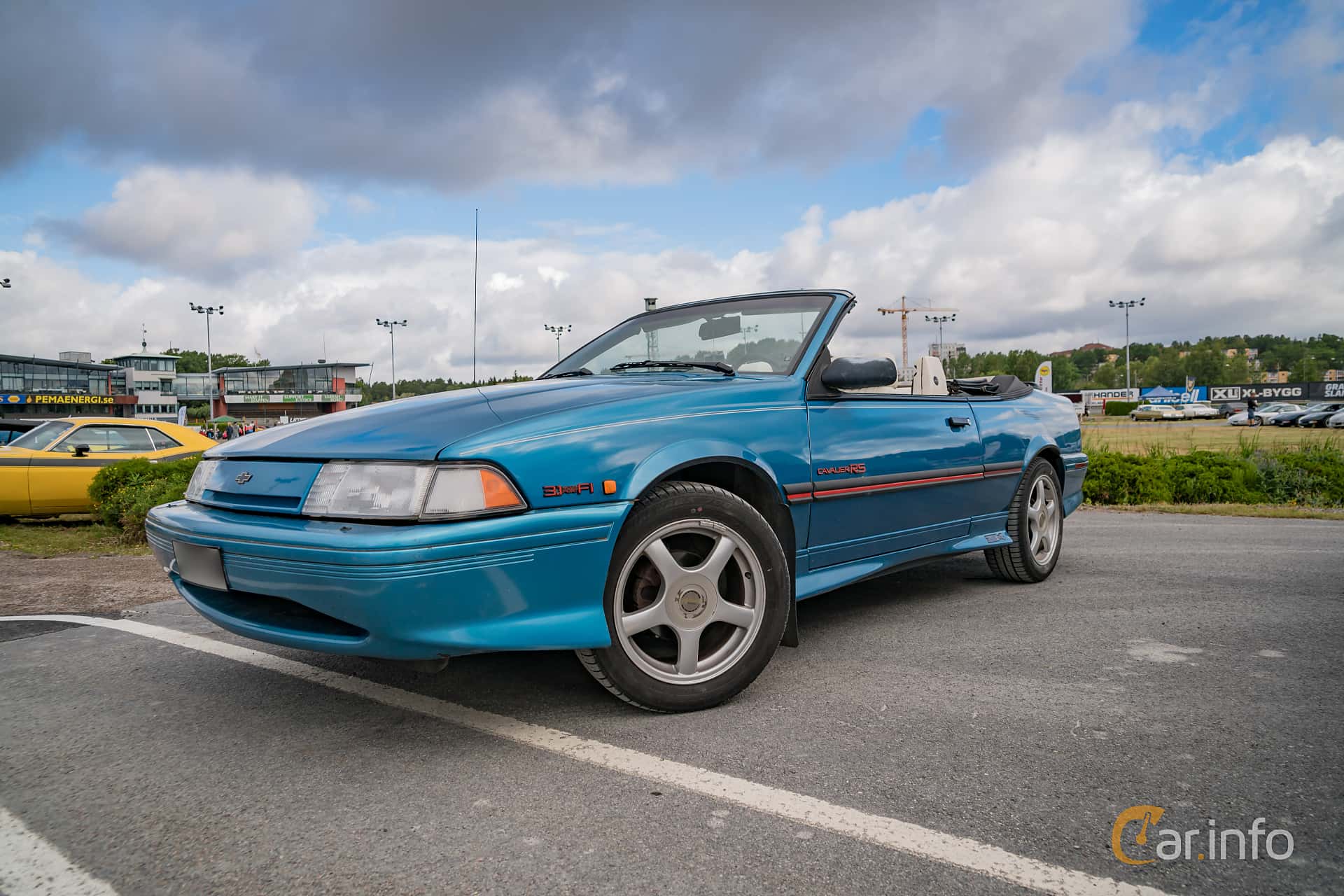 Chevrolet Cavalier RS Convertible 3.1 V6 MFI 141hp, 1991