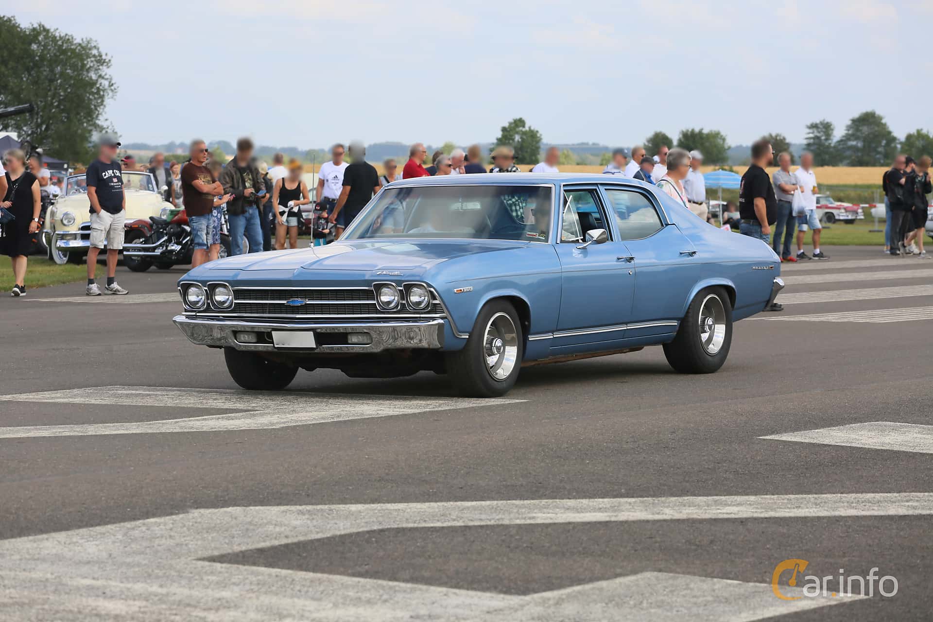 Chevrolet Chevelle Malibu Sedan 5.7 V8 Hydra-Matic, 259hp, 1969