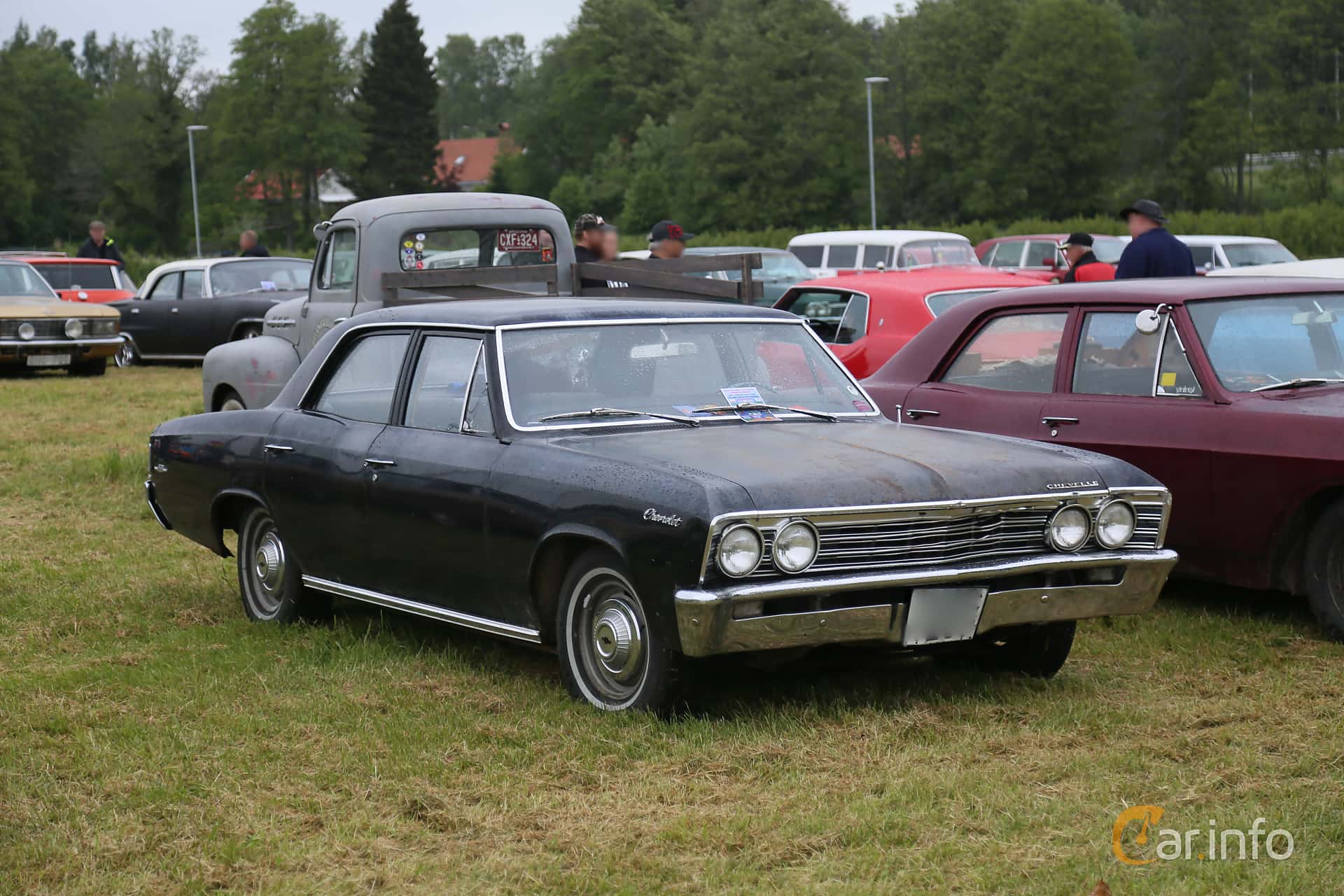 Chevrolet Chevelle 300 4-door Sedan 3.2 Manual, 122hp, 1966