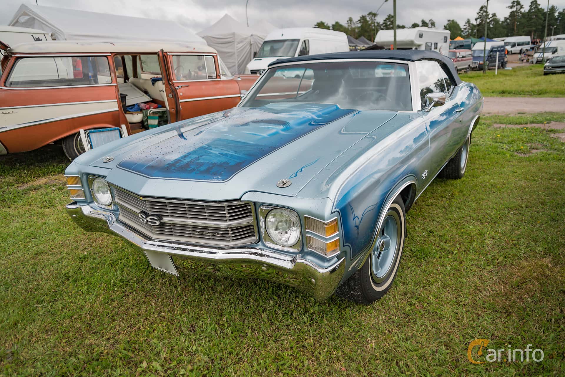 Chevrolet Chevelle Malibu Convertible 6.6 V8 Manual, 304hp, 1971