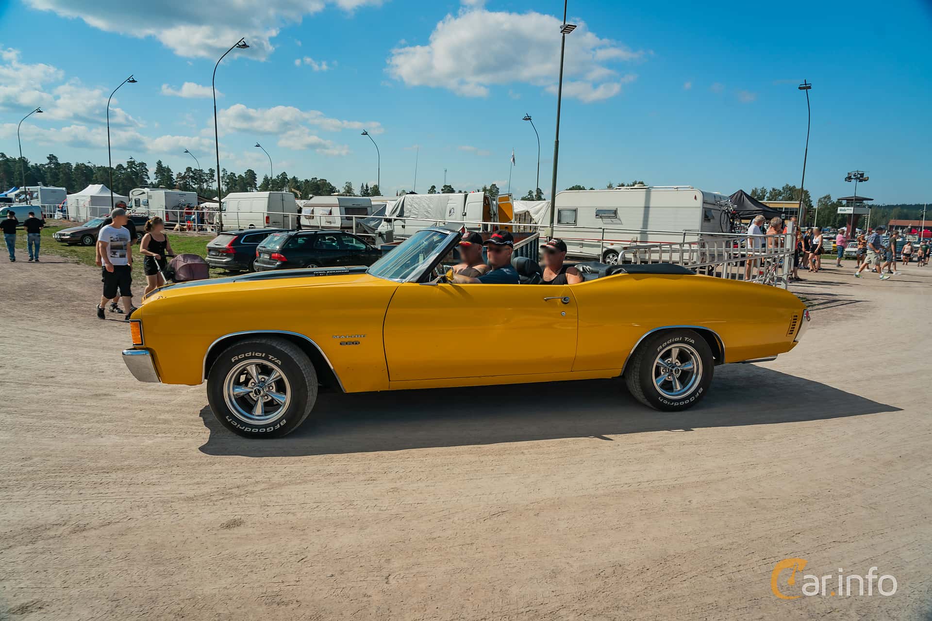 Chevrolet Chevelle Malibu Convertible 5.7 V8 Hydra-Matic, 167hp, 1972