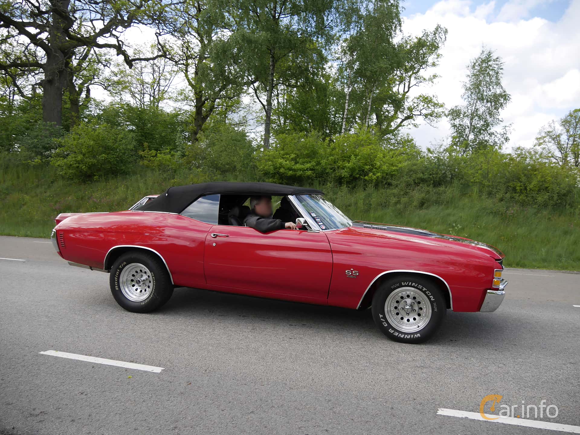 Chevrolet Chevelle Malibu SS Convertible 7.4 V8 370hp, 1971