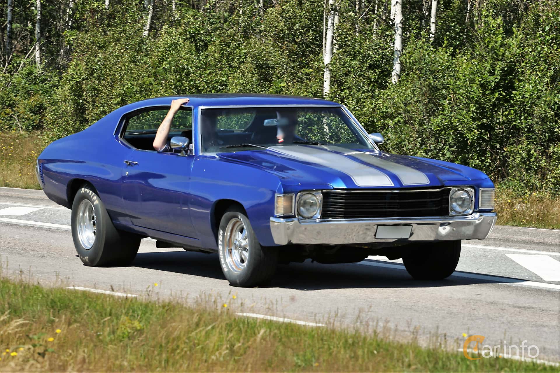 Chevrolet Chevelle 5.0 V8 3rd Generation 4th Facelift, Manual, 3-speed