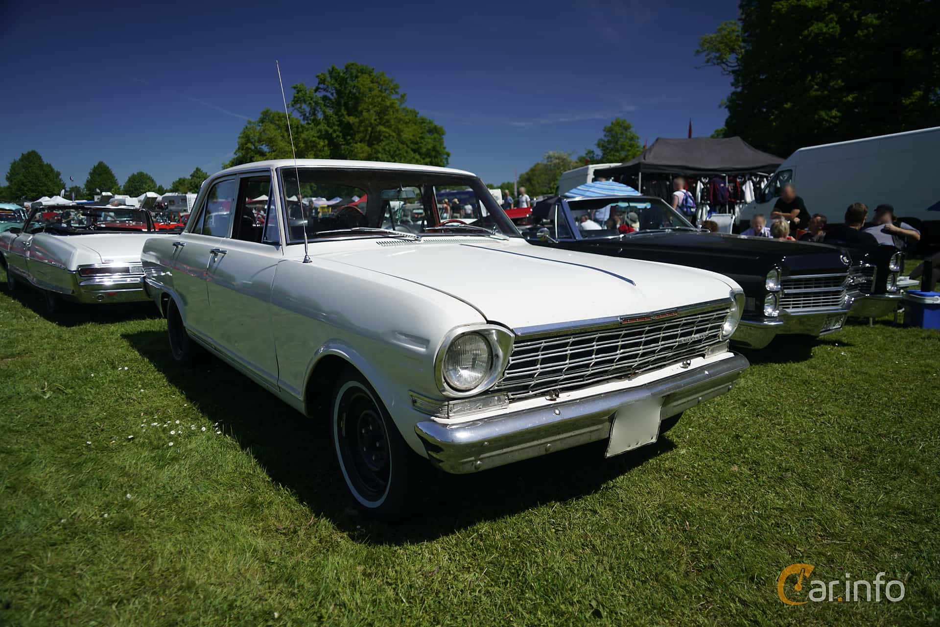 Chevrolet Nova 4-door Sedan 4.6 V8 198hp, 1964