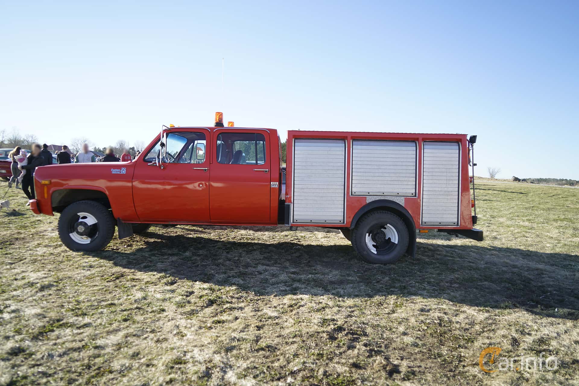 Chevrolet K30 Crew Cab 5.7 V8 4WD Hydra-Matic, 167hp, 1980