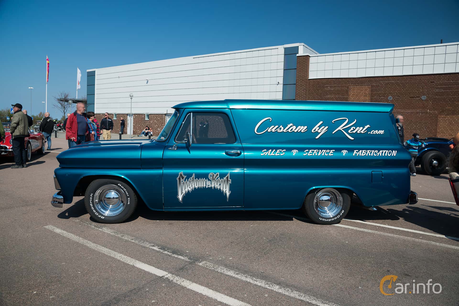 Chevrolet K10 Panel 4.8 4WD 172hp, 1964