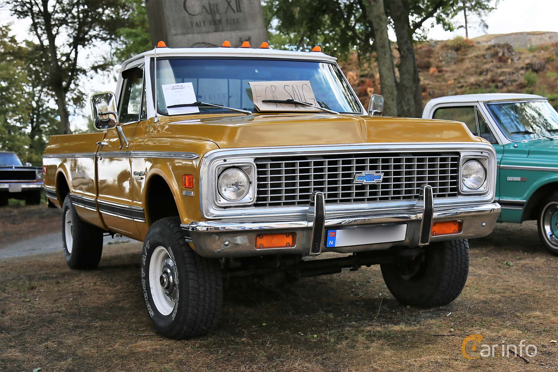 Chevrolet K10 5.7 V8 4WD 177hp, 1972