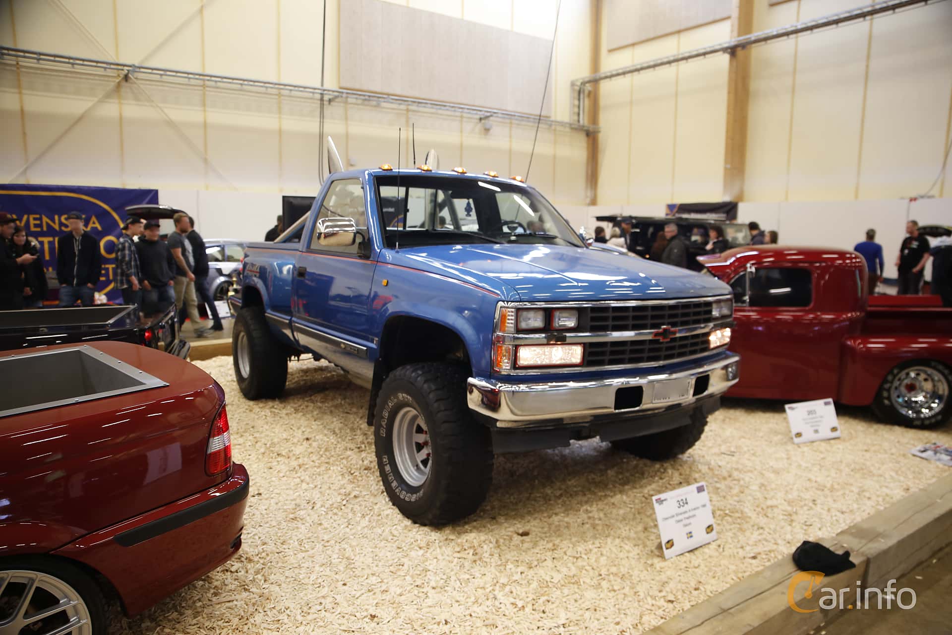 Chevrolet K1500 Regular Cab 5.7 V8 TBI 4WD Manual, 213hp, 1988