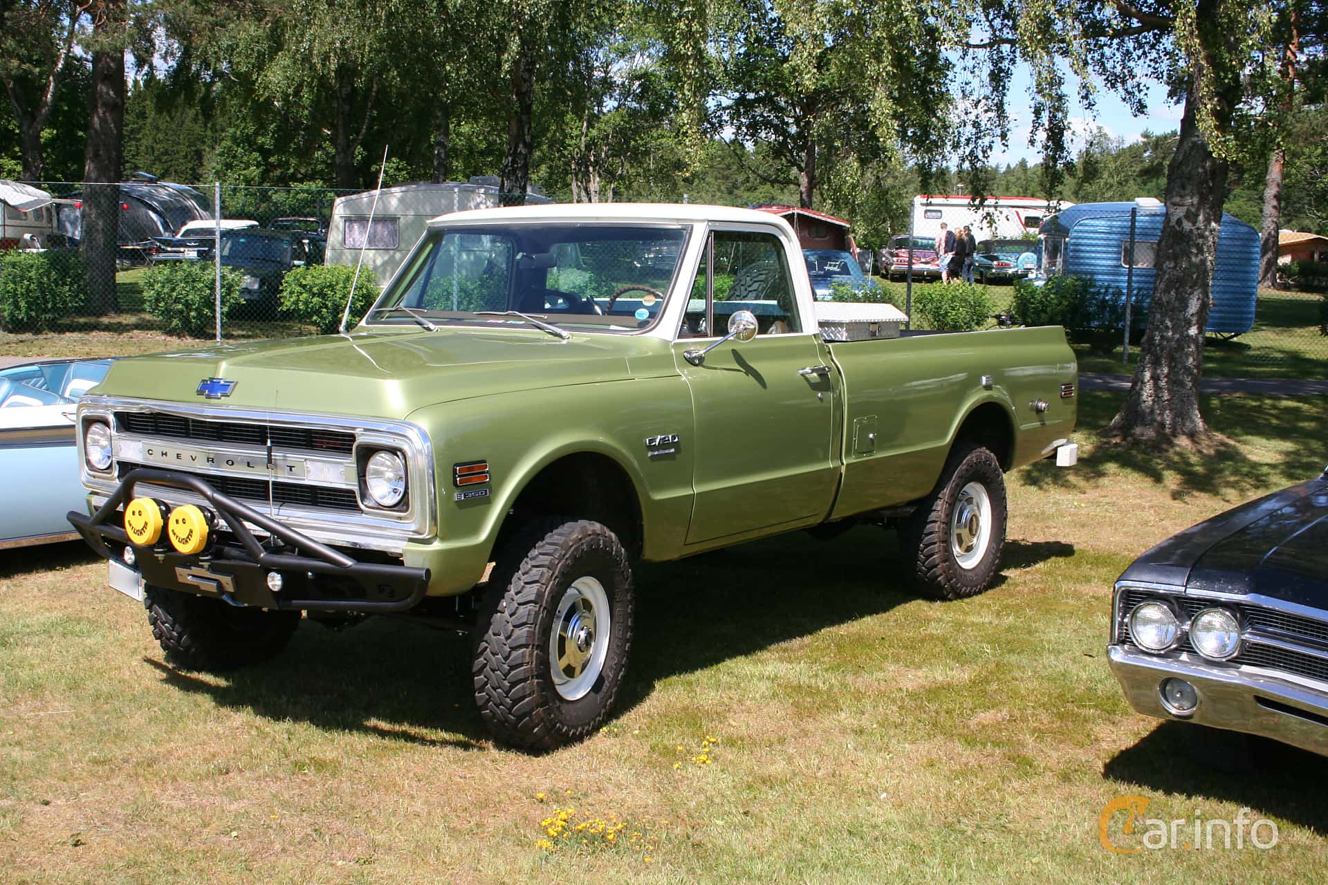 Chevrolet K20 5.7 V8 4WD 259hp, 1969