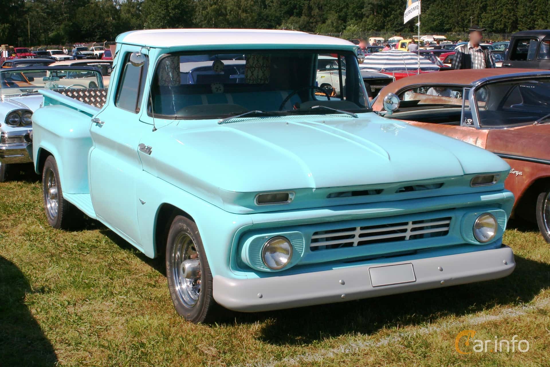 Chevrolet C20 4.6 V8 162hp, 1962