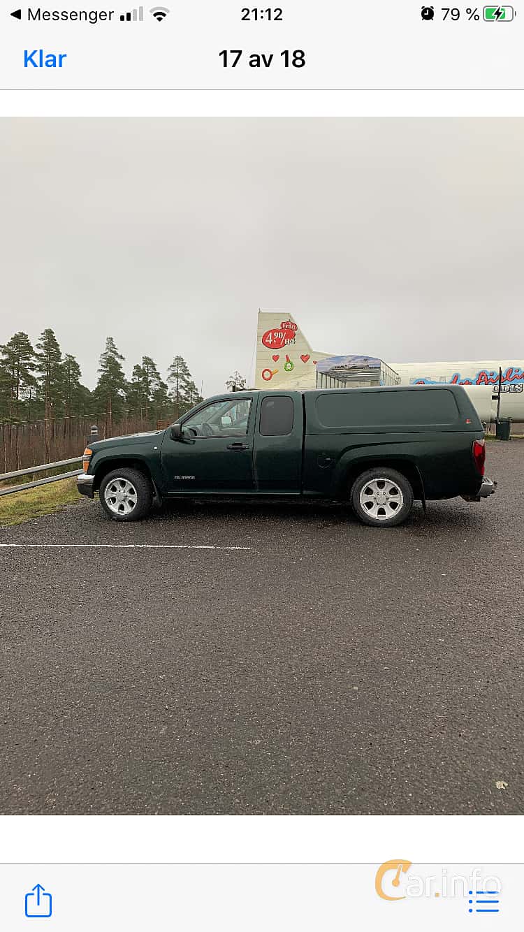 Chevrolet Colorado Extended Cab 2.8 Hydra-Matic, 177hp, 2006