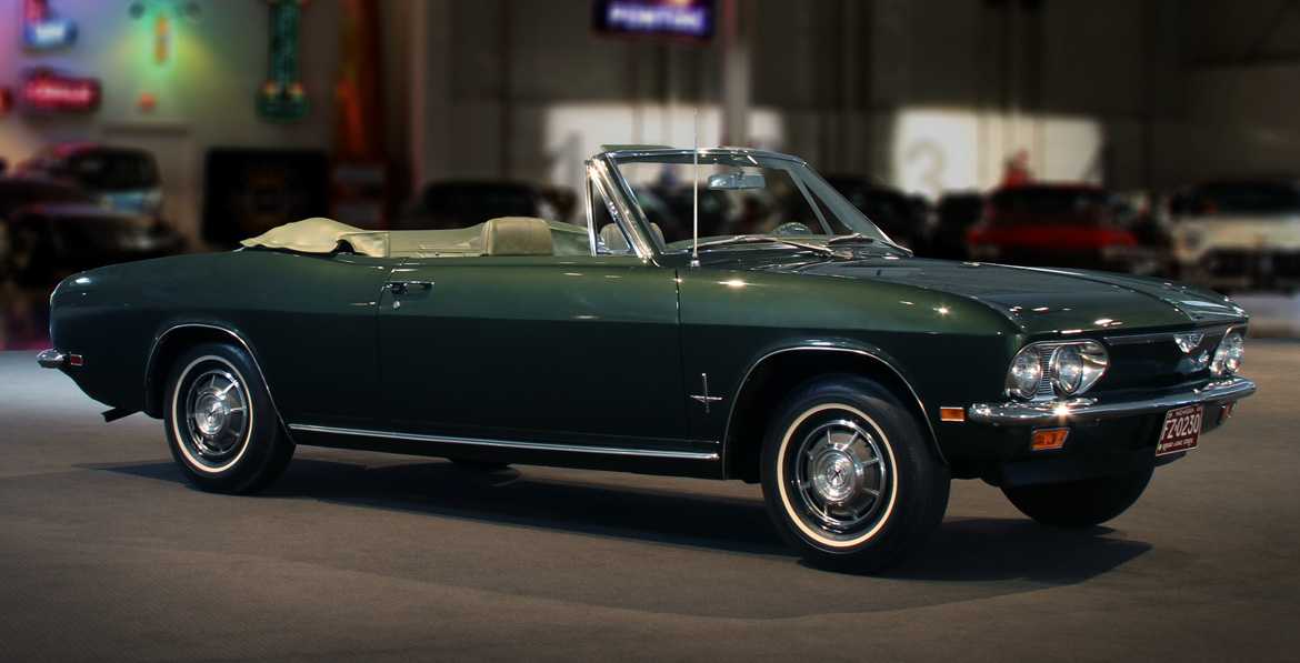 Chevrolet Corvair Monza Convertible Manual, 4-speed