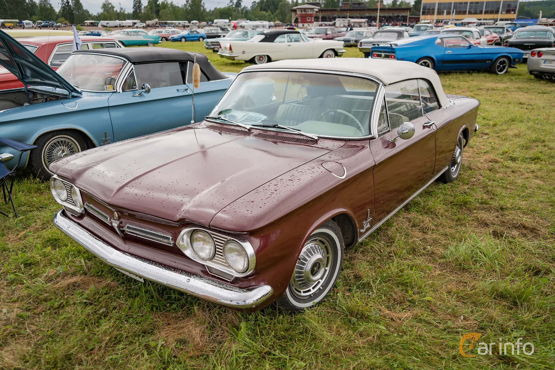 Chevrolet Corvair Monza Spyder Convertible 2.4 H6 T Manual, 152hp, 1962