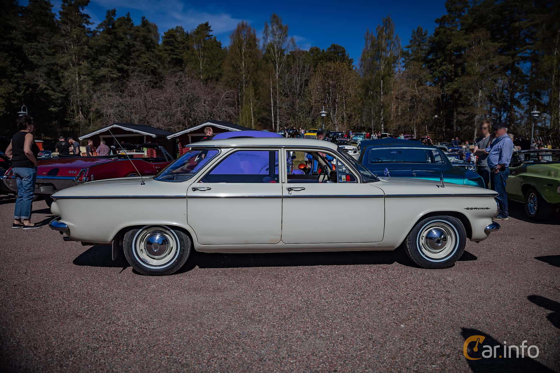 Chevrolet Corvair 500 Sedan 2.3 H6 Manual, 96hp, 1960