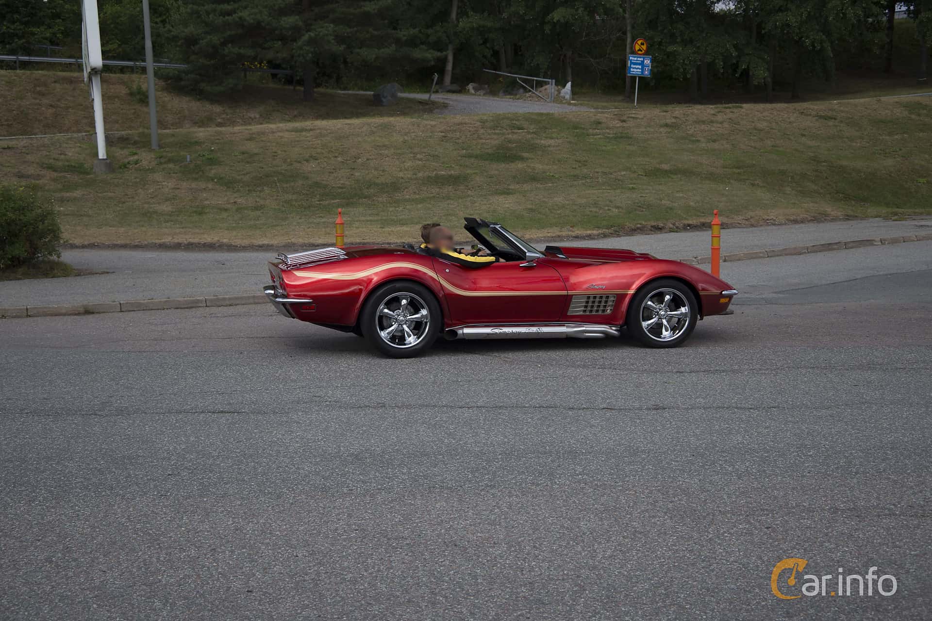 Chevrolet Corvette 7.4 V8 generation C3 1st Facelift, Hydra-Matic, 3-speed