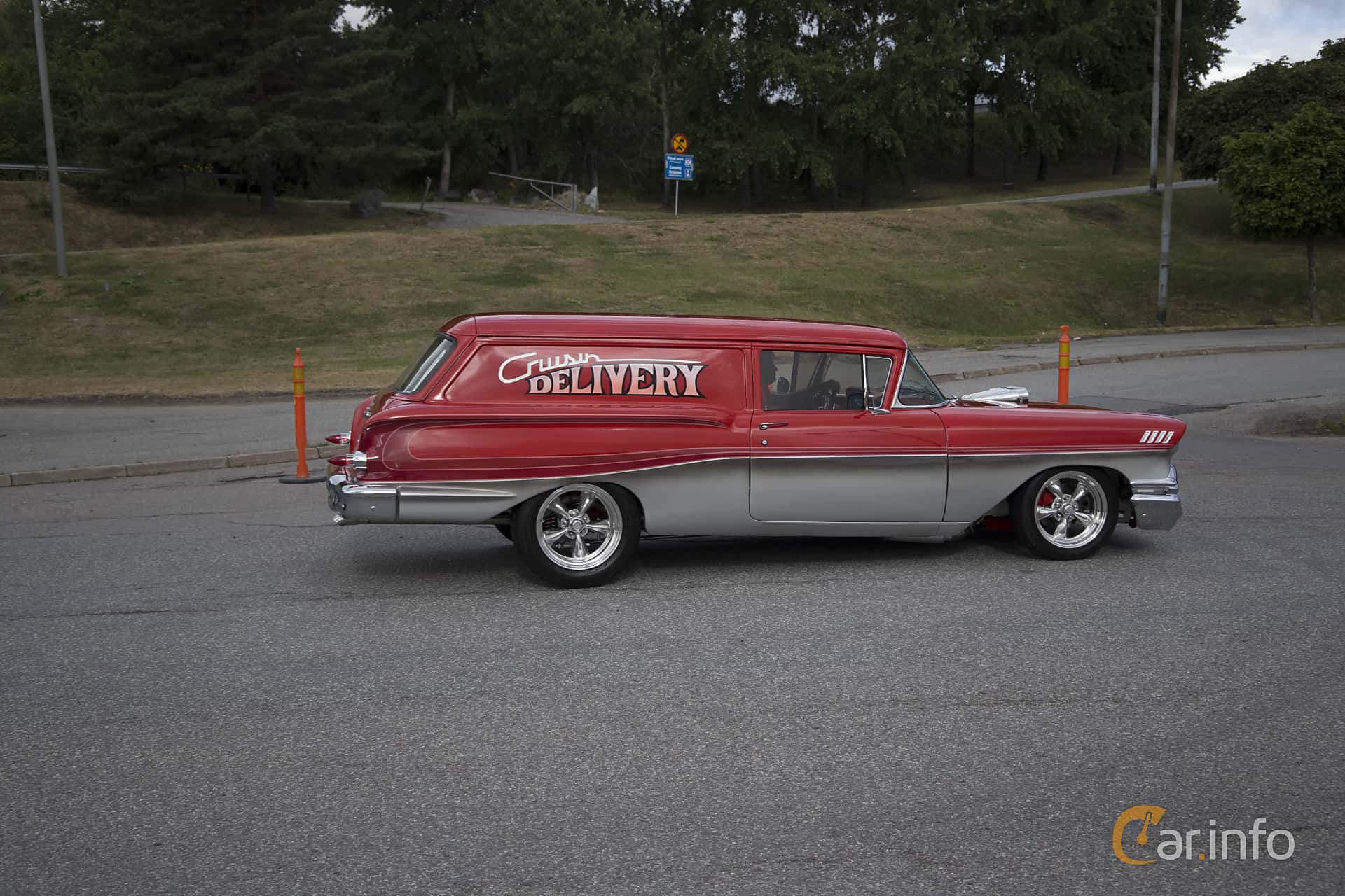 Chevrolet Delray Sedan Delivery 4.6 V8 Powerglide, 233hp, 1958