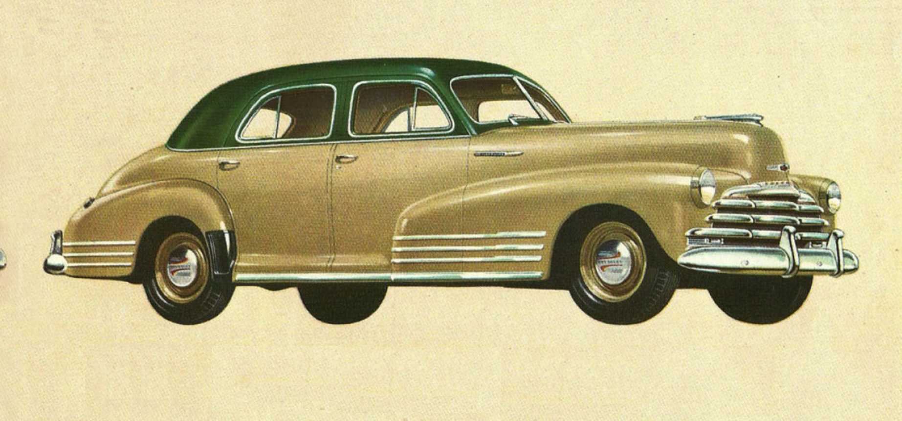 Chevrolet Fleetline Sportmaster 3.5 Manual, 91hp, 1947