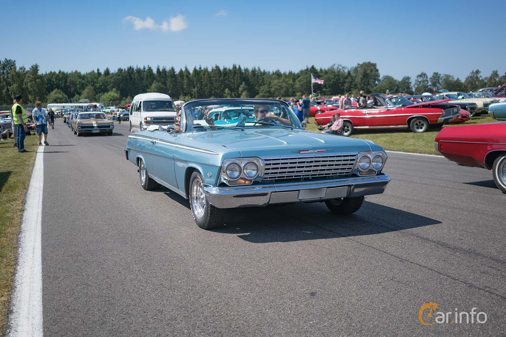 Chevrolet Impala Convertible 4.6 V8 Manual, 173hp, 1962