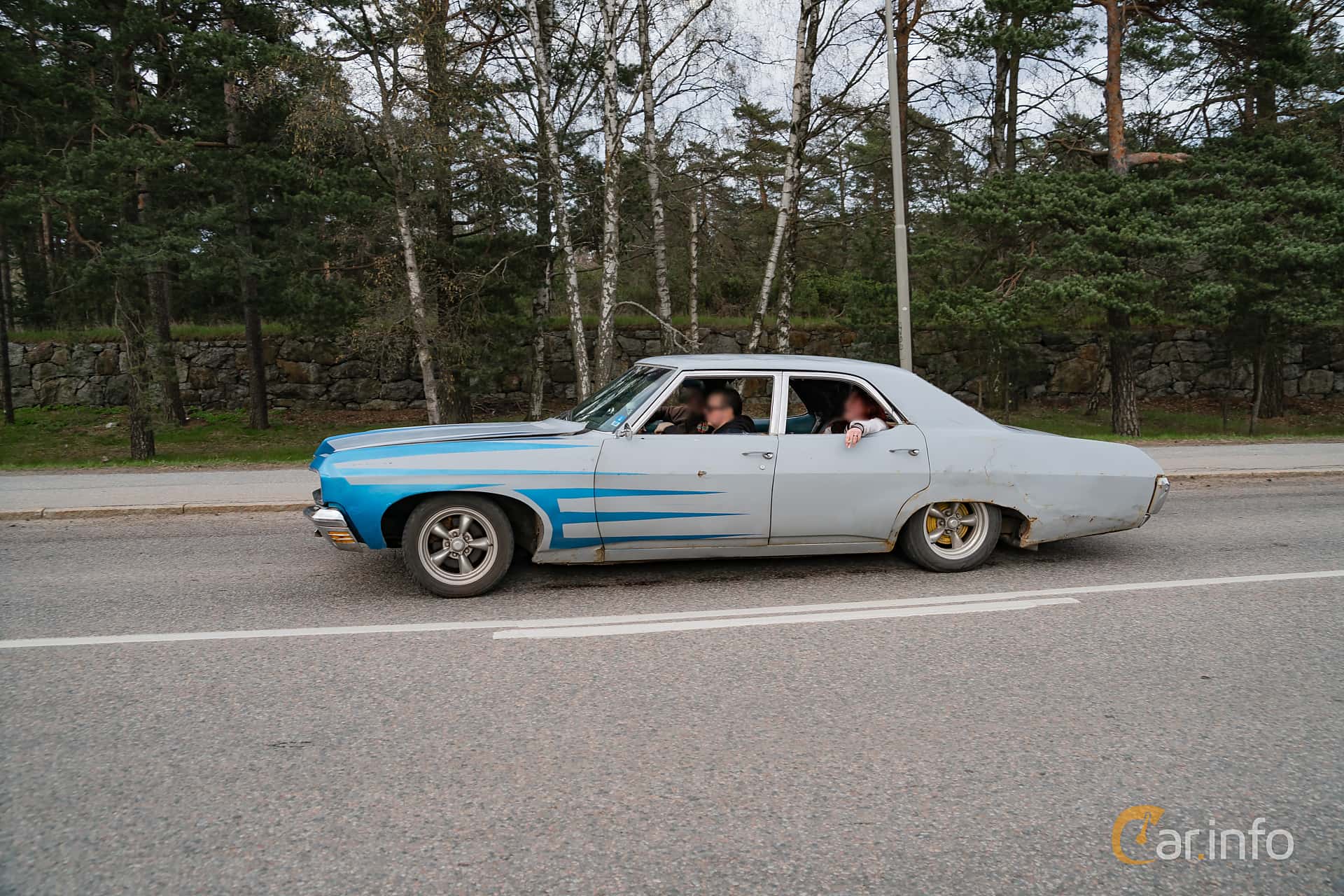 Chevrolet Impala Sedan 5.7 V8 Manual, 254hp, 1970