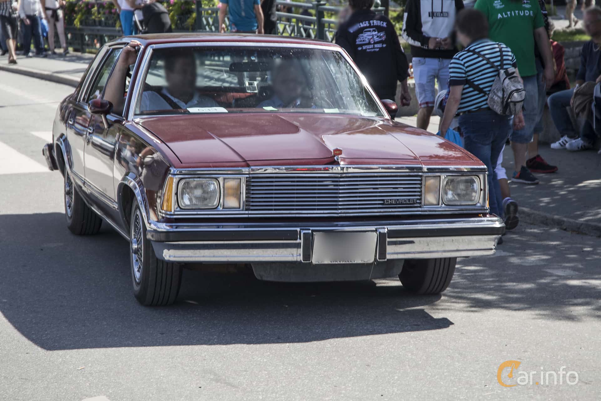 Chevrolet Malibu 3.8 V6 Manual, 111hp, 1981