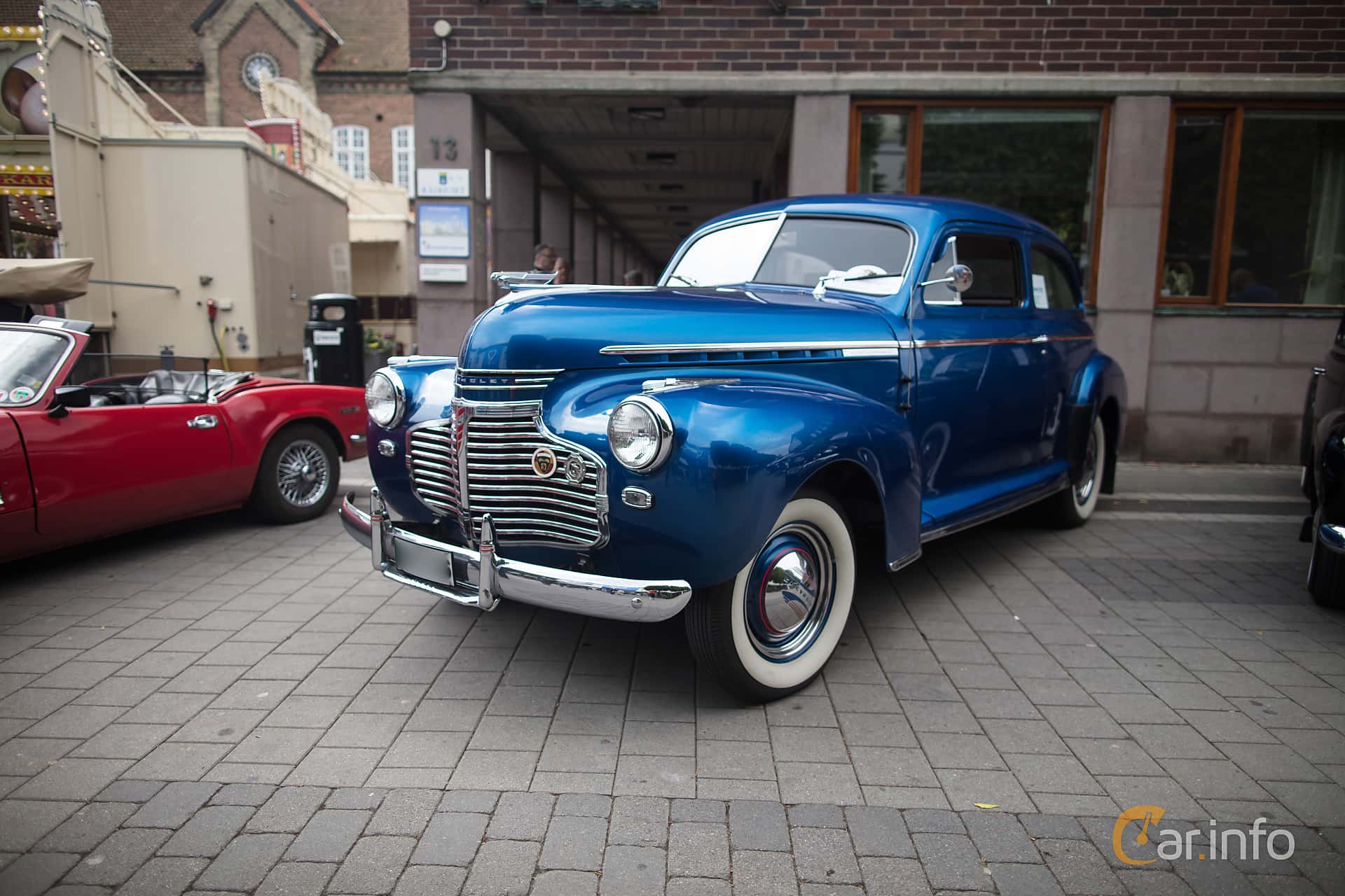 Chevrolet Master Deluxe Town Sedan 3.5 Manual, 91hp, 1941