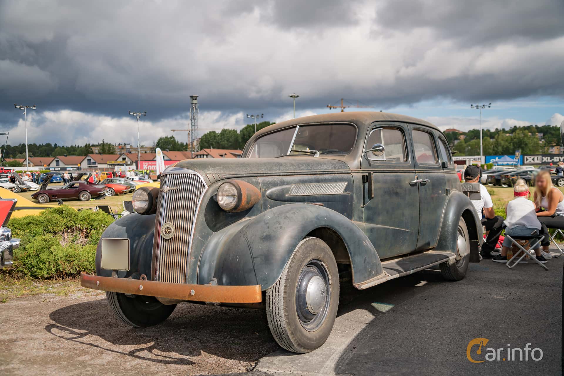 Chevrolet Master Sport Sedan 3.5 Manual, 86hp, 1937
