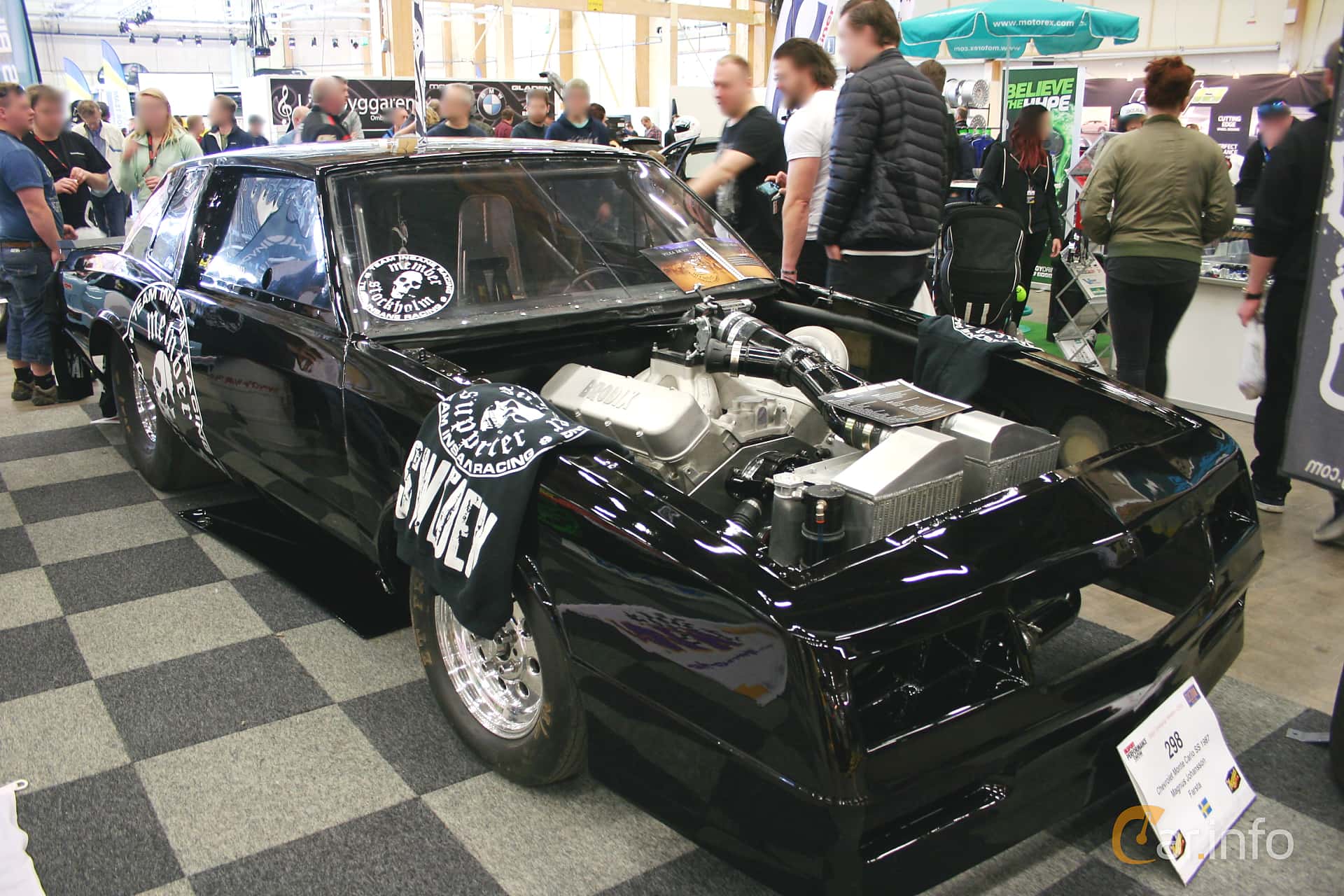 Chevrolet Monte Carlo SS  Hydra-Matic, 182hp, 1987