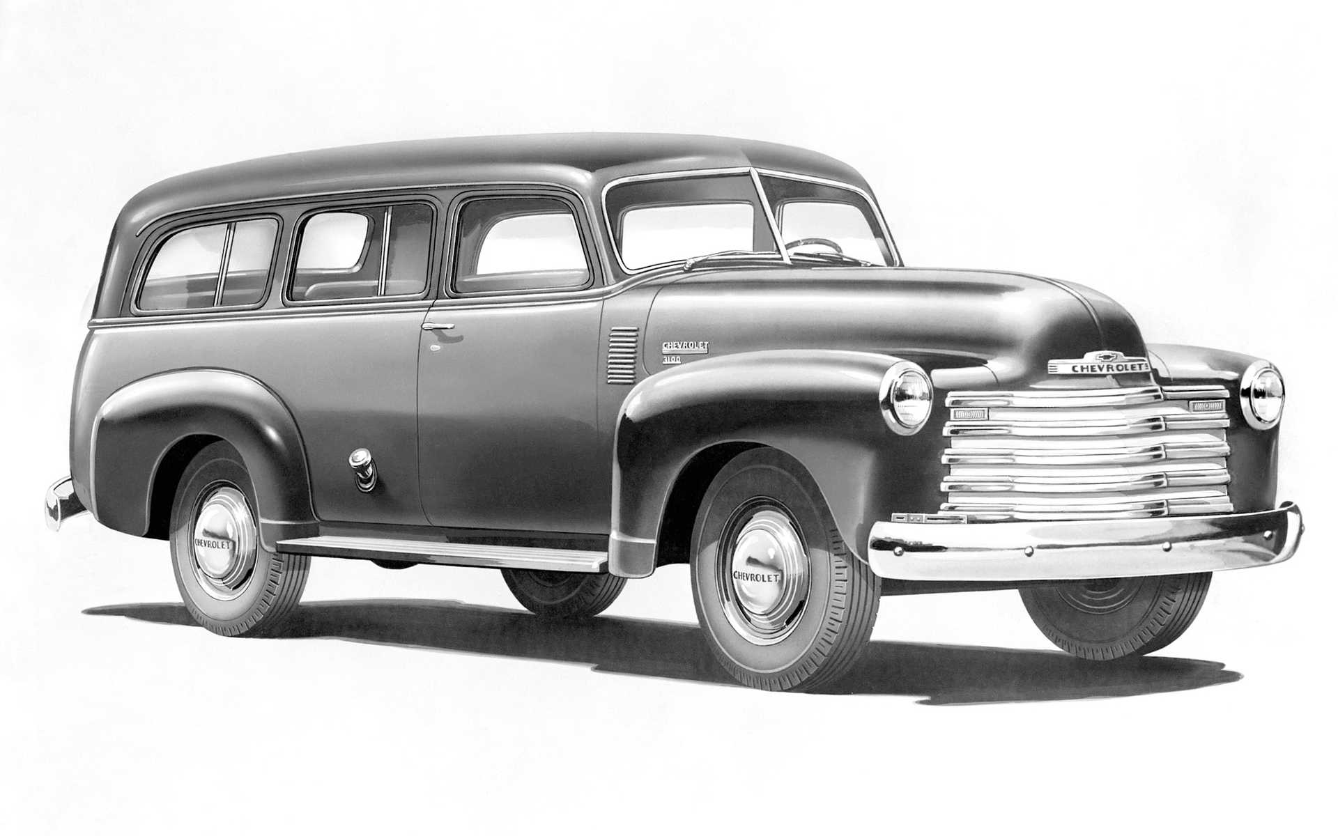 Chevrolet 3116 Carryall Suburban 3.5 91hp, 1948