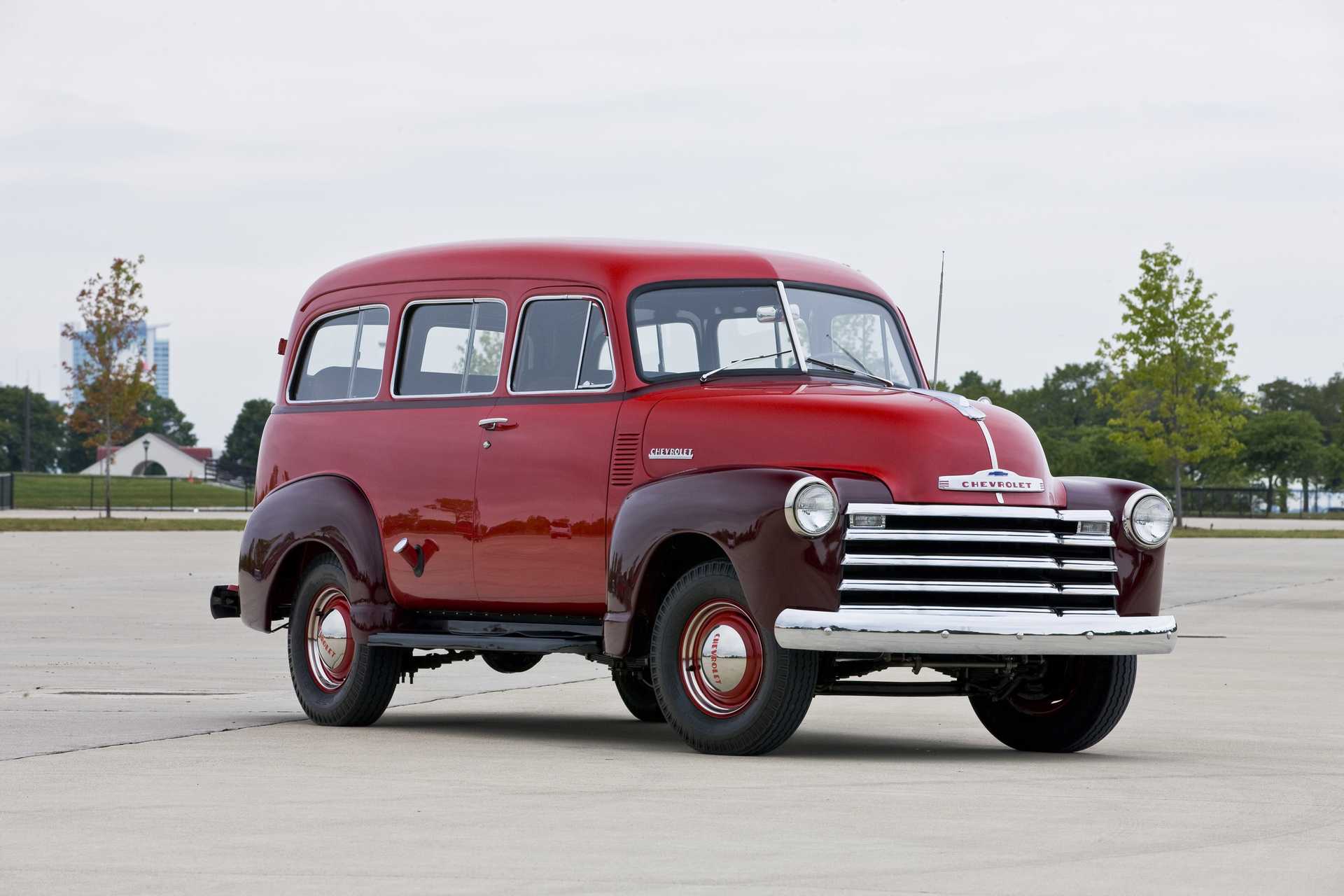Chevrolet 3116 Carryall Suburban 3.5 93hp, 1951