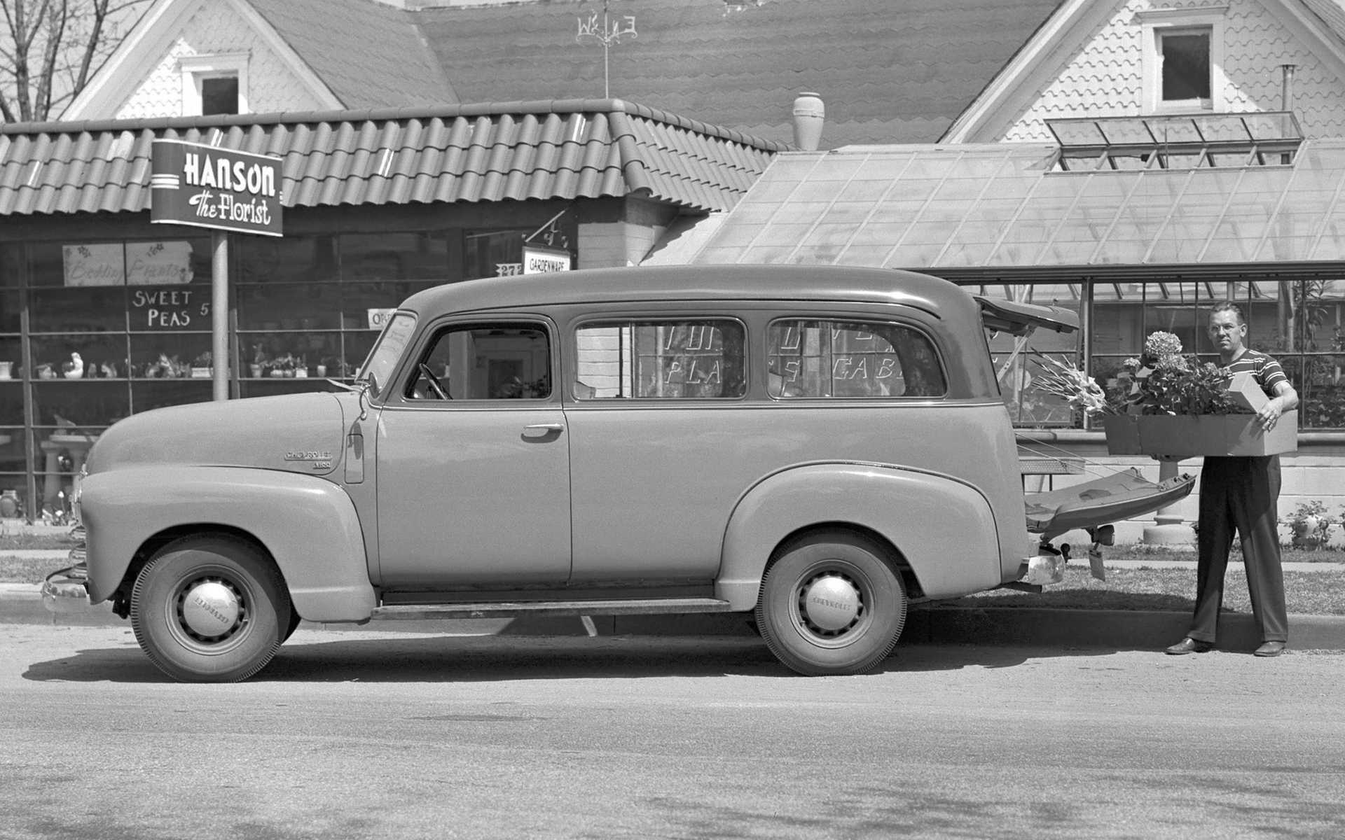Chevrolet 3116 Carryall Suburban 3.5 91hp, 1949