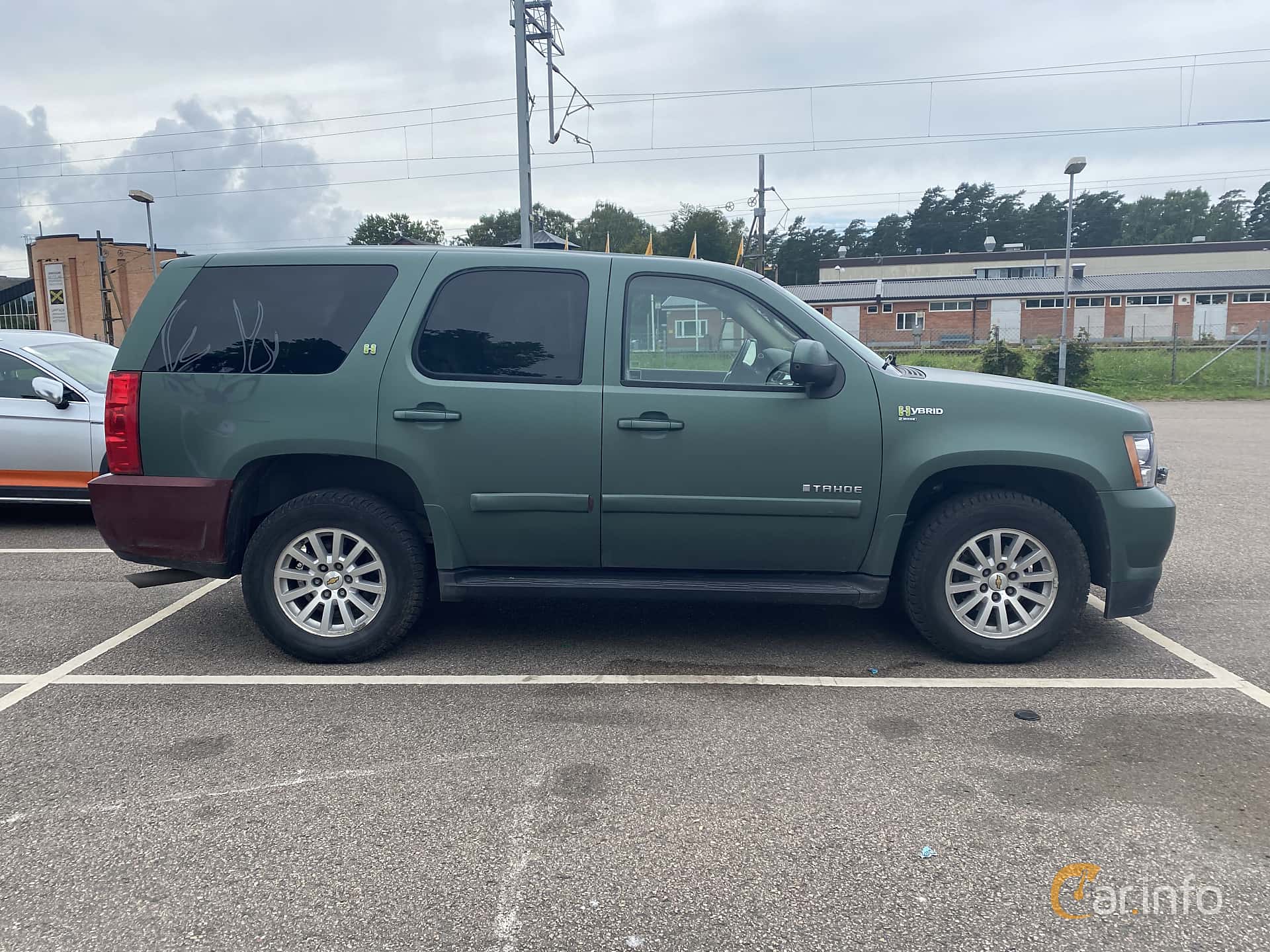 Chevrolet Tahoe Hybrid 6.0 V8 4WD CVT, 337hp, 2009