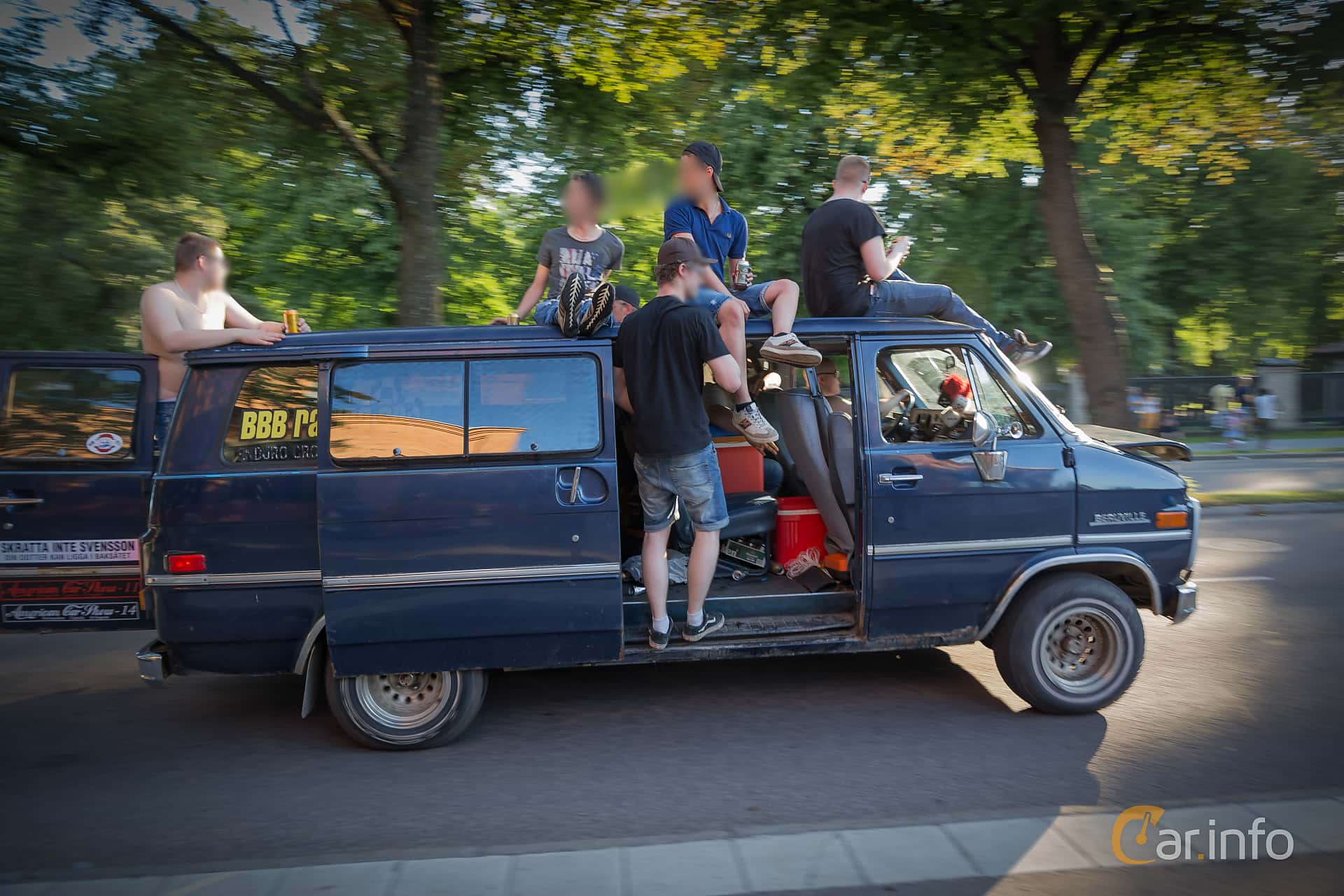 Chevrolet G20 Sportvan 5.7 V8 HD 162hp, 1985